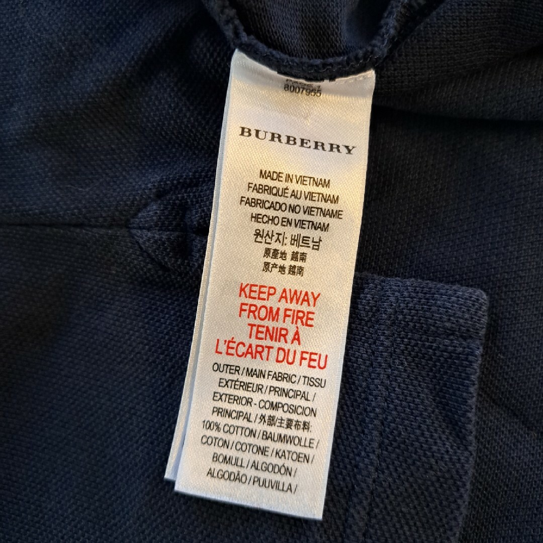 BURBERRY(バーバリー)のBURBERRY　キッズポロシャツ キッズ/ベビー/マタニティのキッズ服女の子用(90cm~)(Tシャツ/カットソー)の商品写真