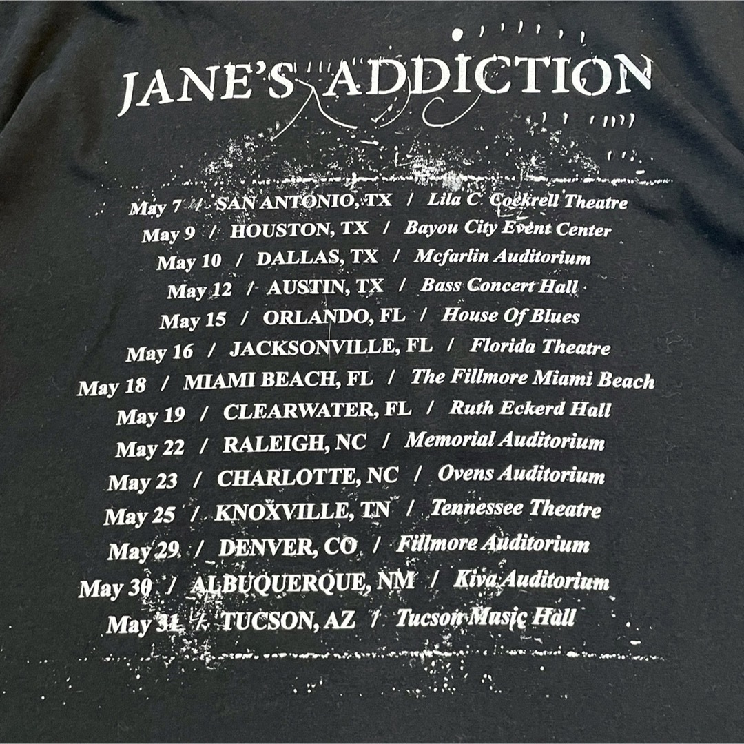 Jane’s Addiction  2012 TOUR TEE 4