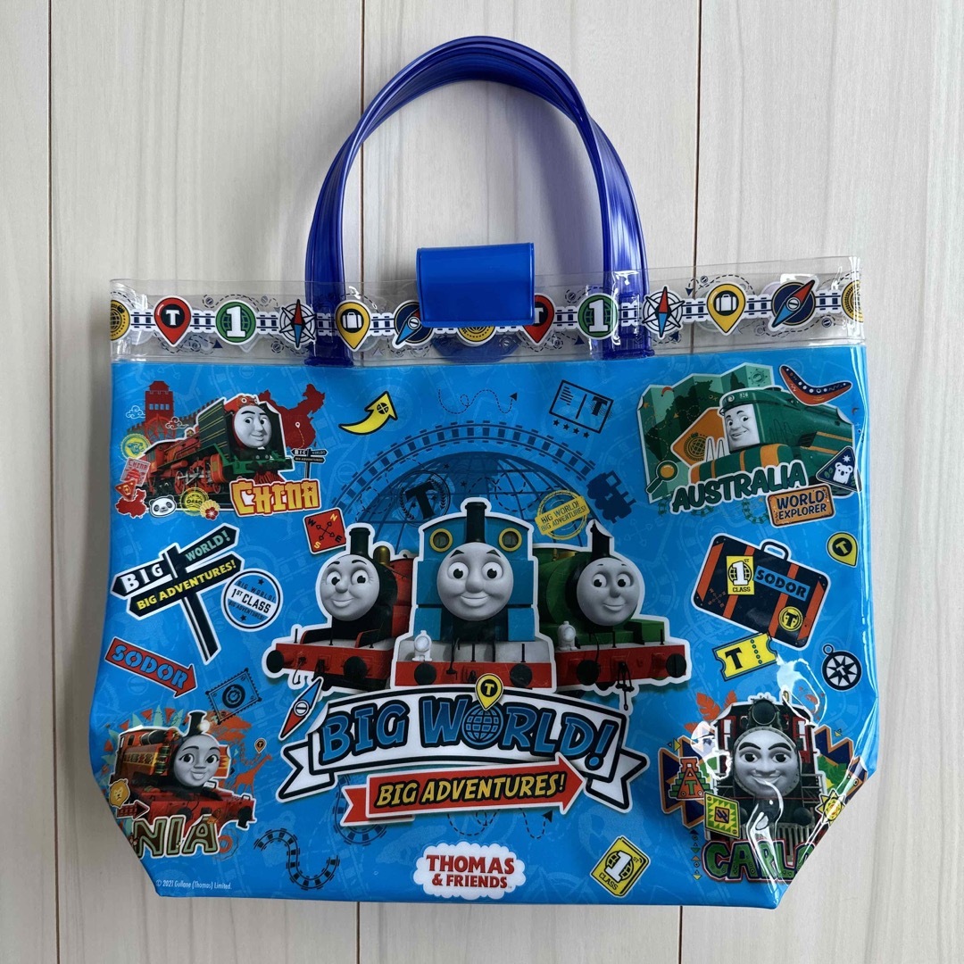 THOMAS(トーマス)のトーマス　プールバッグ キッズ/ベビー/マタニティのこども用バッグ(その他)の商品写真