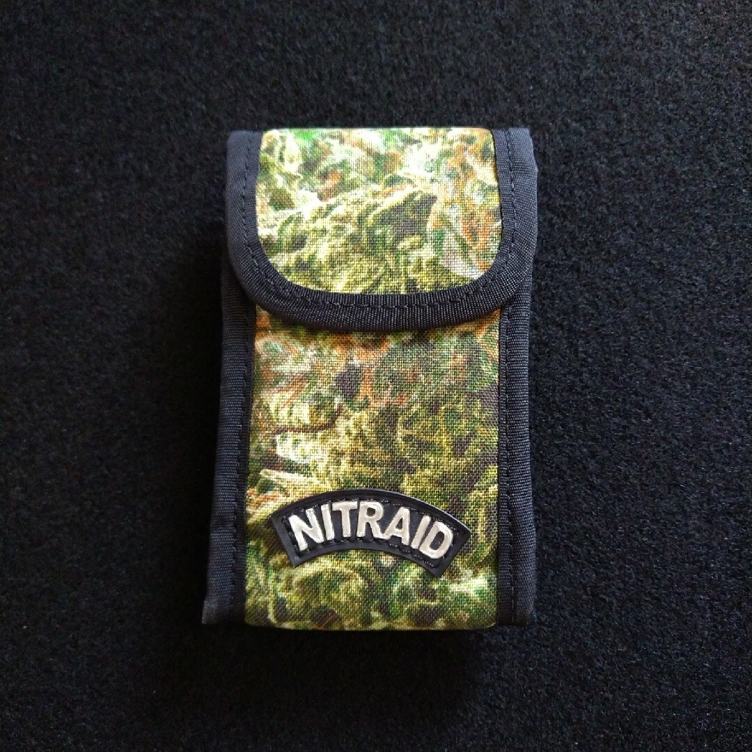 nitraid(ナイトレイド)の新品　NITRAID　ドープフォレスト　ミニポーチ　ナイトレイド　大麻　ガンジャ メンズのバッグ(ウエストポーチ)の商品写真