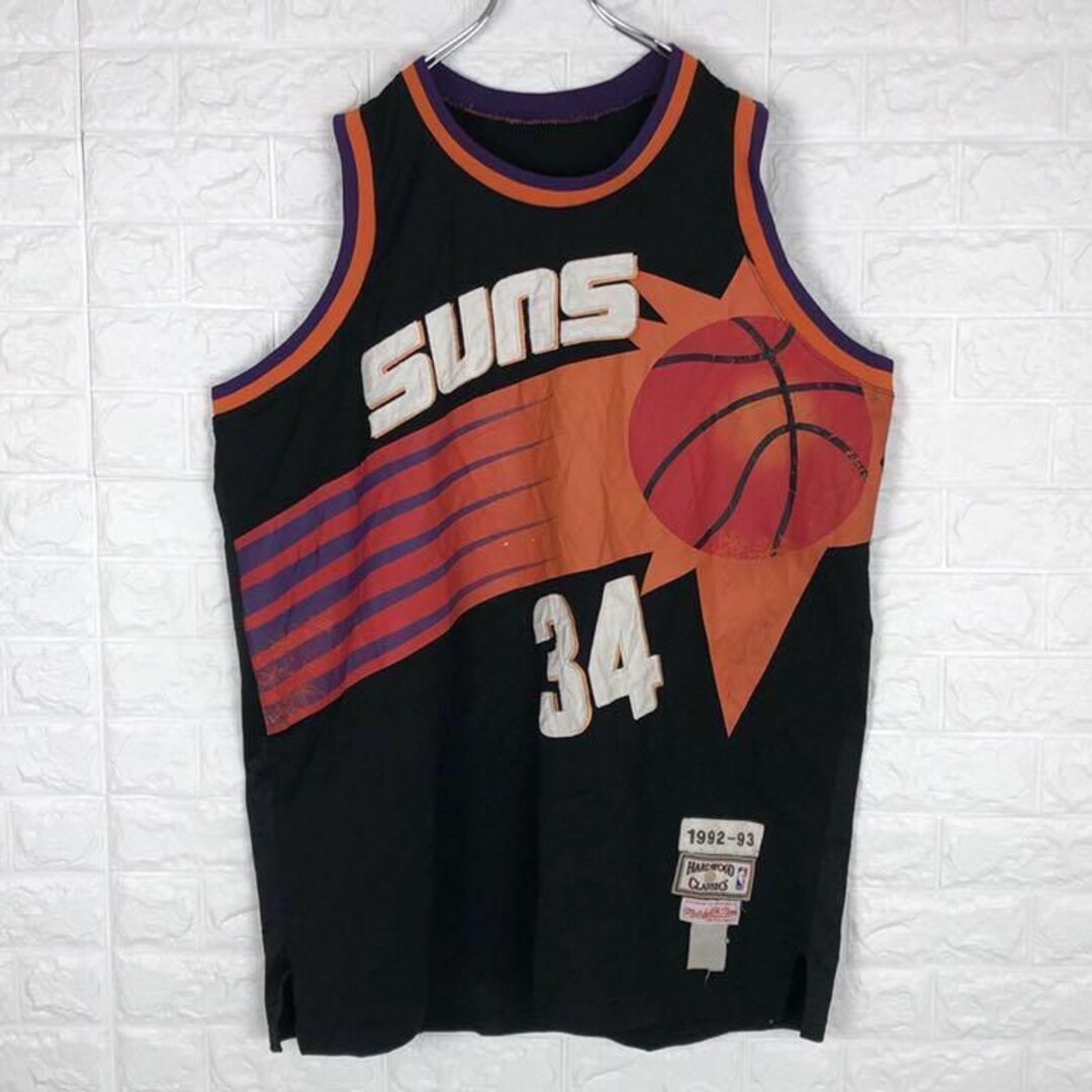 NBA激レア USA製 フェニックス・サンズ ゆるだぼ ゲームシャツ 90s メンズのトップス(Tシャツ/カットソー(半袖/袖なし))の商品写真