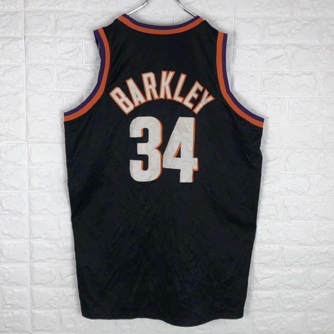 NBA激レア USA製 フェニックス・サンズ ゆるだぼ ゲームシャツ 90s メンズのトップス(Tシャツ/カットソー(半袖/袖なし))の商品写真