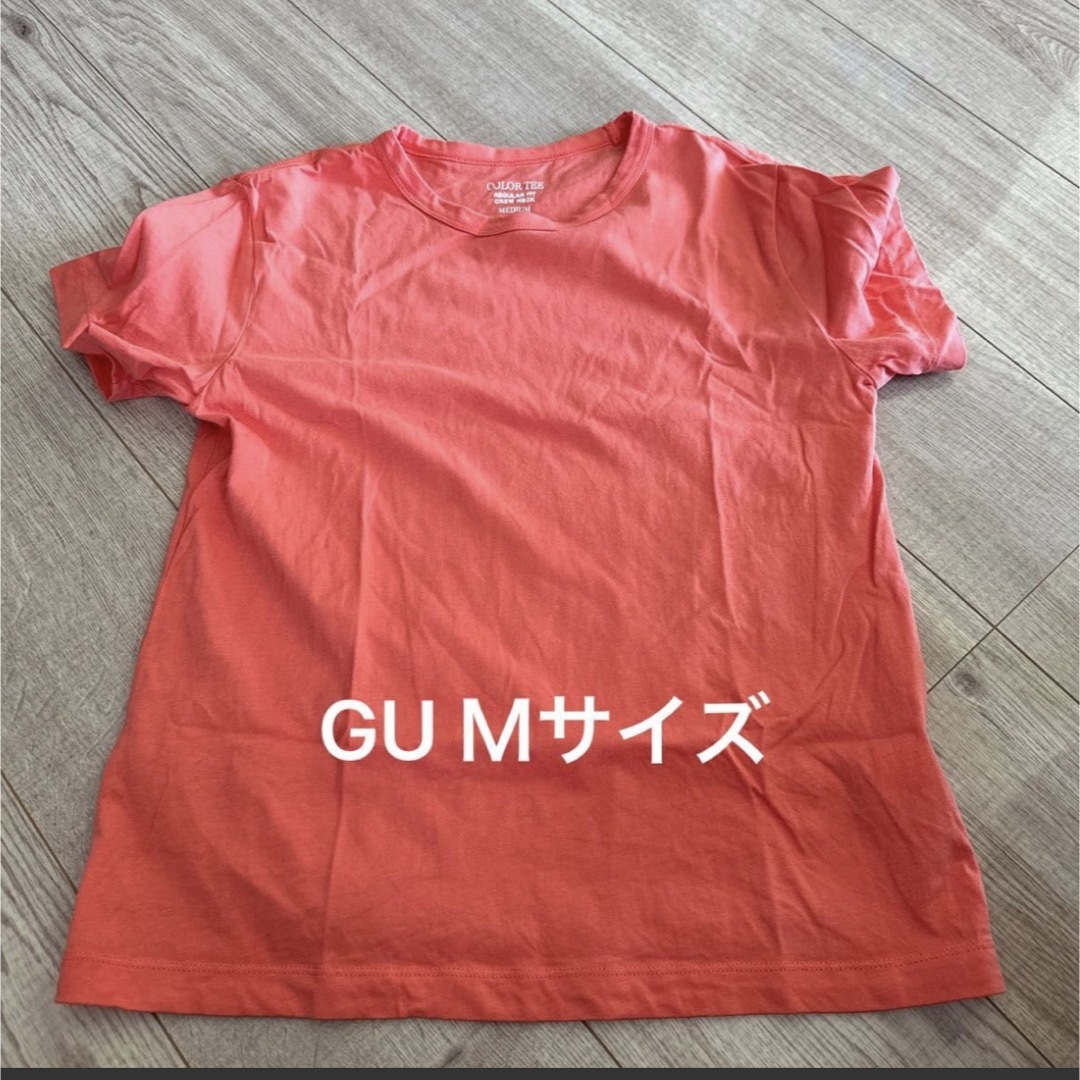 H&H(エイチアンドエイチ)の無地 Tシャツ レディース GU H＆M2枚セット レディースのトップス(Tシャツ(半袖/袖なし))の商品写真