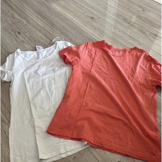 エイチアンドエイチ(H&H)の無地 Tシャツ レディース GU H＆M2枚セット(Tシャツ(半袖/袖なし))