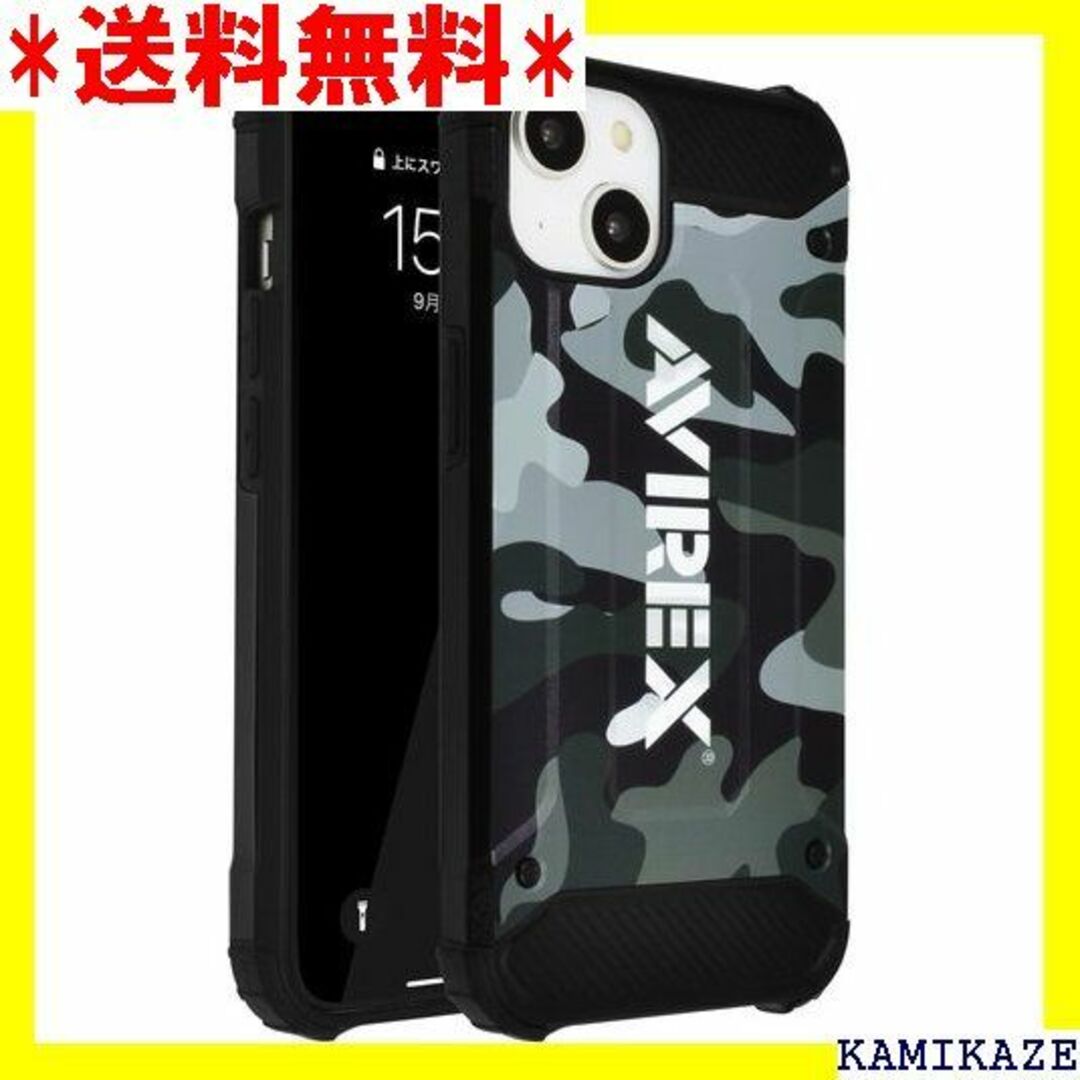 ☆在庫処分 AVIREX iPhone14 iPhone1 チスマホケース 迷彩