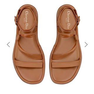 新品 ディオール Dior ラム革フラットサンダル | munchercruncher.com