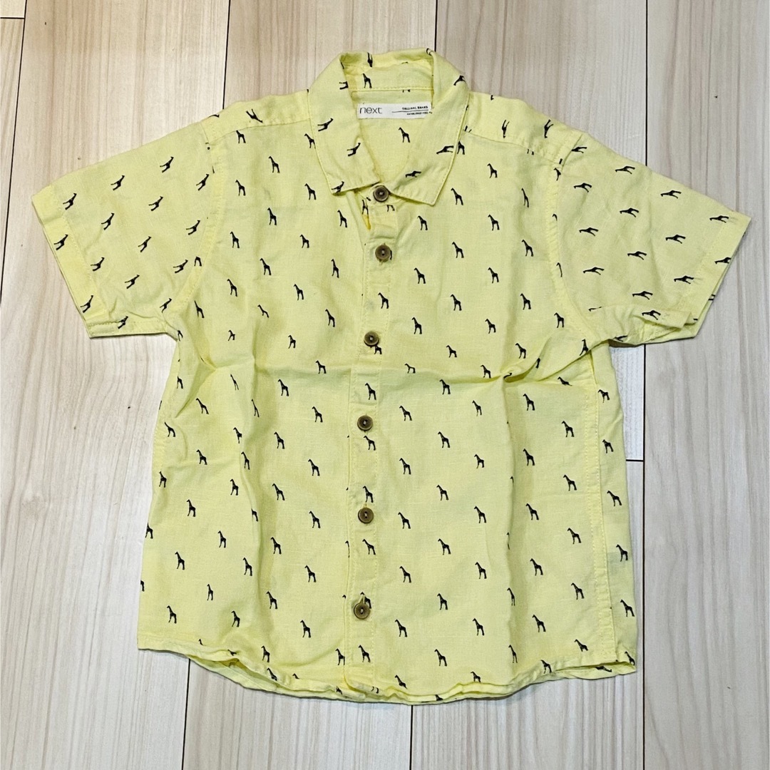 NEXT(ネクスト)のnext 半袖シャツ キッズ/ベビー/マタニティのキッズ服男の子用(90cm~)(ブラウス)の商品写真