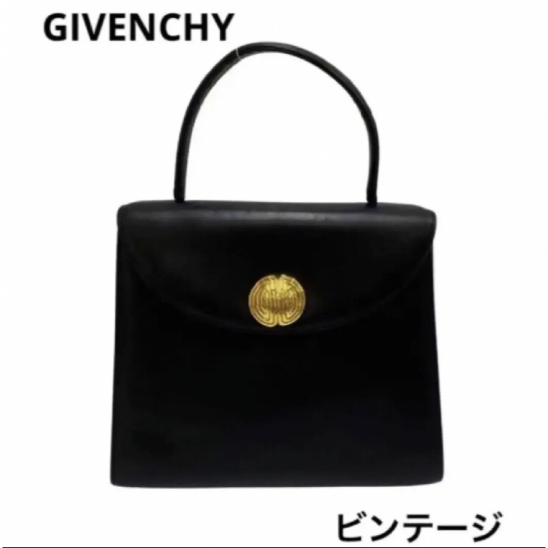 GIVENCHY ジバンシィ 4G ロゴ 金具 レザー 革 バッグ ビンテージ 2