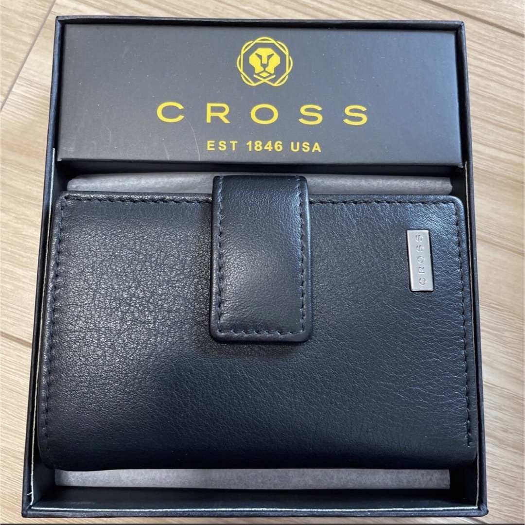 【新品未使用】CROSS クロス 二つ折り財布 メンズ | フリマアプリ ラクマ