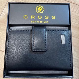 【新品未使用】CROSS クロス　二つ折り財布　メンズ