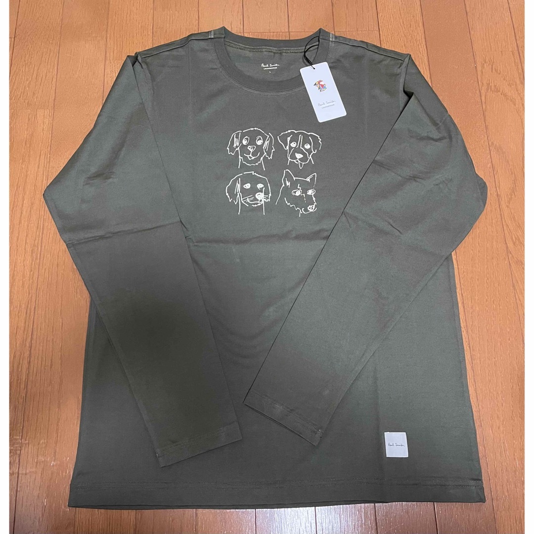 Paul Smith(ポールスミス)のポールスミス　ロンT  ルームウェア　7025 カーキ メンズのトップス(Tシャツ/カットソー(七分/長袖))の商品写真