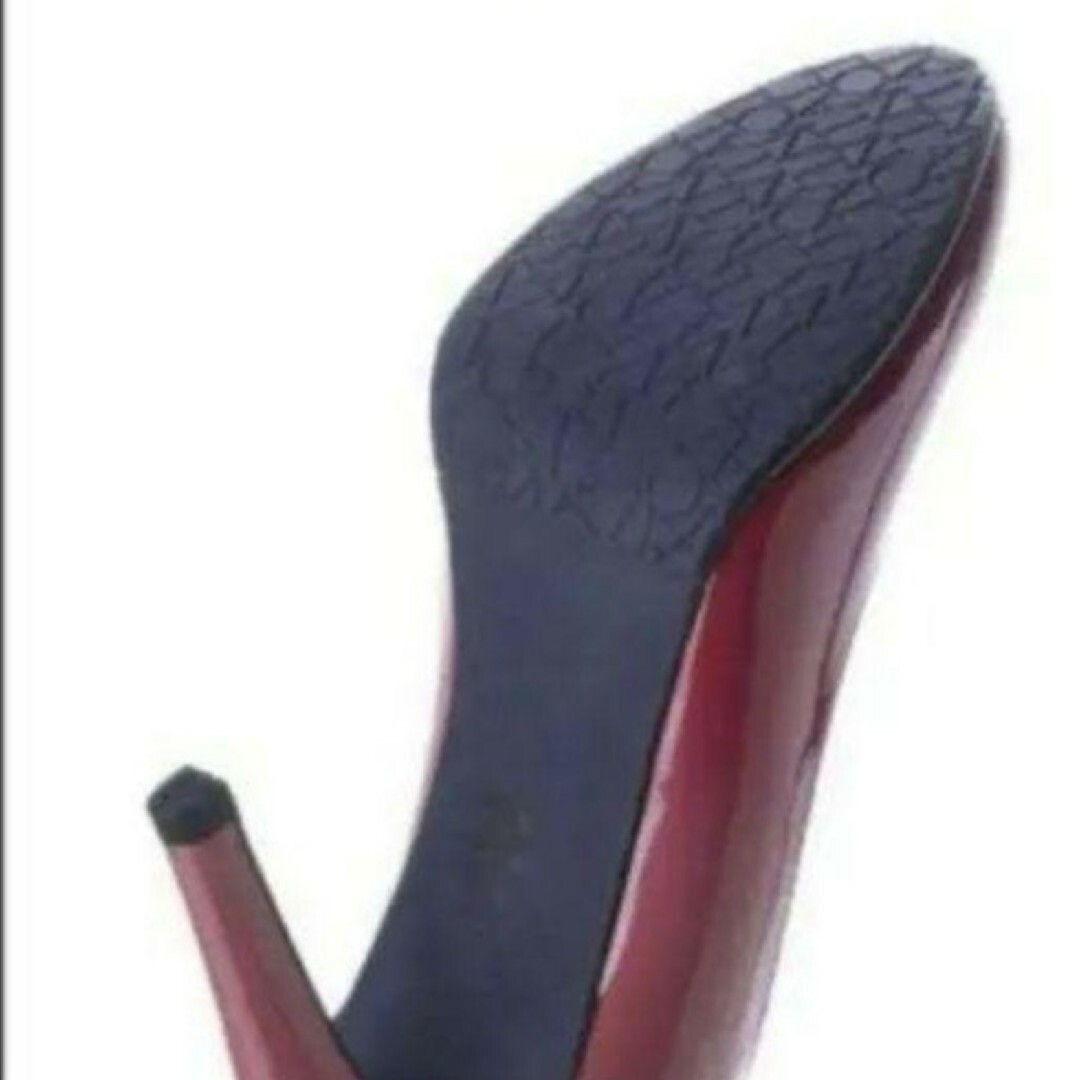 DIANA(ダイアナ)の新品 タラントン バイ ダイアナ ラウンドトゥエナメル パンプス 23cmレッド レディースの靴/シューズ(ハイヒール/パンプス)の商品写真