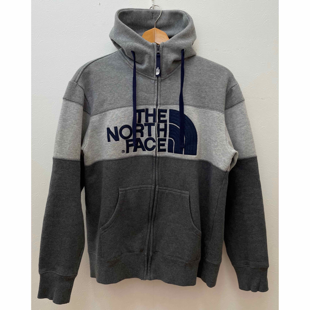 デカロゴTHE NORTH FACEザノースフェイス　ジップアップパーカー　ユルダボS