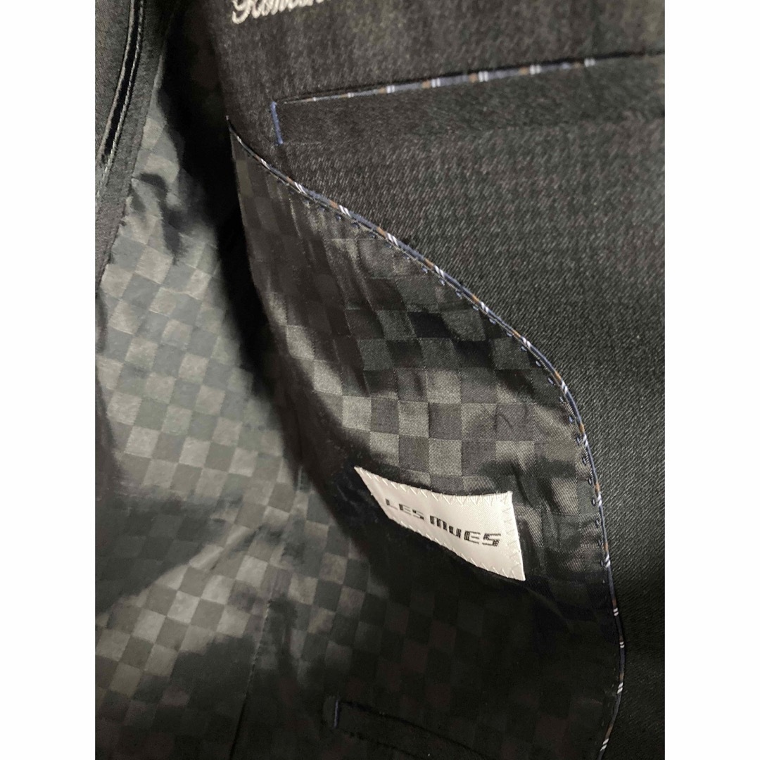 AOKI(アオキ)のスーツ メンズ セットアップ AOKI ジャケット 黒 パンツ セット メンズのスーツ(セットアップ)の商品写真