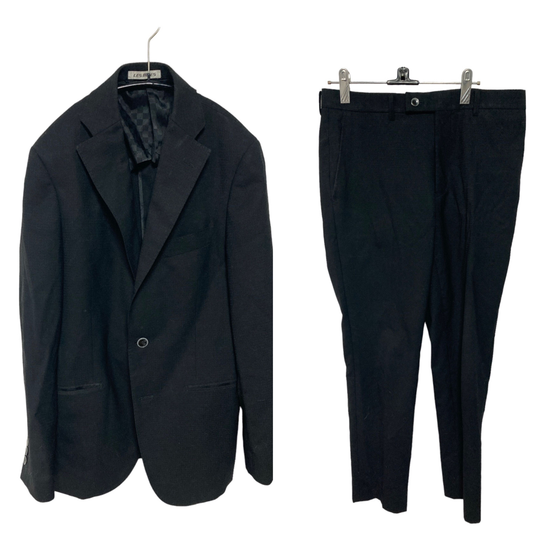 スーツ メンズ セットアップ AOKI ジャケット 黒 パンツ セット | フリマアプリ ラクマ