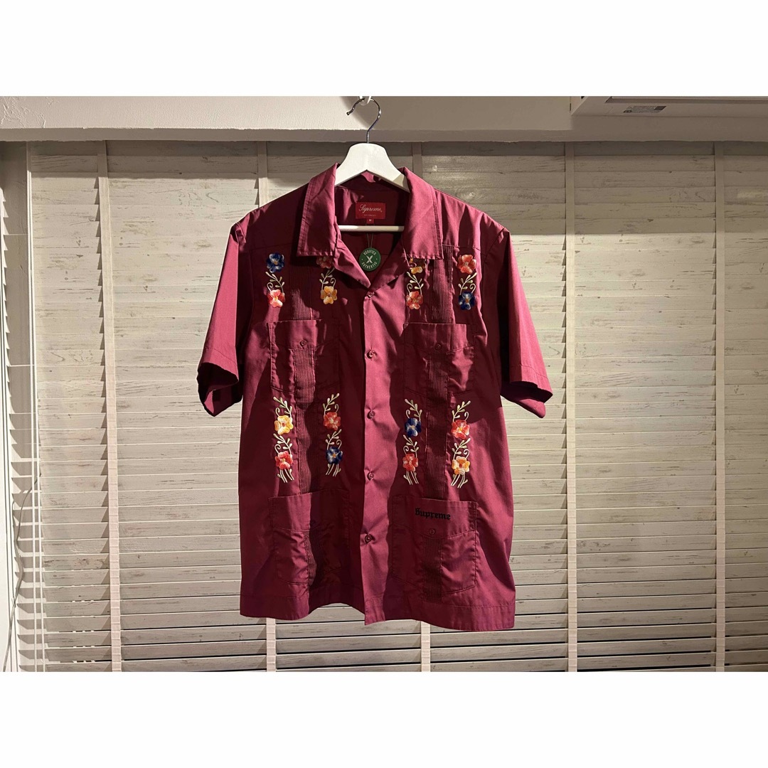 shirtsSupreme Flowers Guayabera shirts シュプリーム