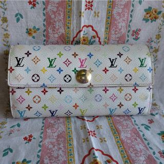 ルイヴィトン(LOUIS VUITTON)のルイヴィトン 二つ折り長財布 モノグラムマルチカラー(財布)