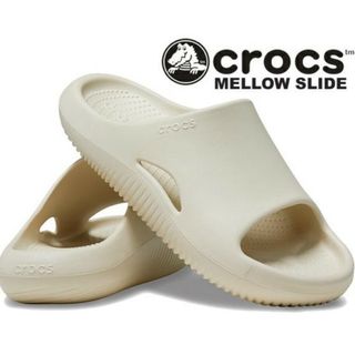 クロックス(crocs)のcrocs MELLOW SLIDE クロックス メロウ　サンダル　クロックス(サンダル)