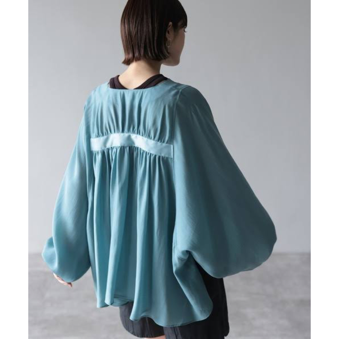 ヘレンチアDolman volume sleeve blouse blouson