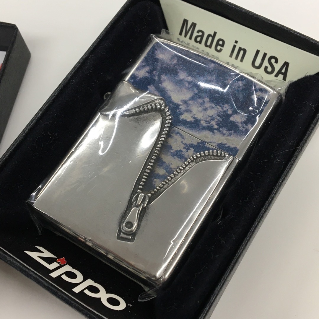 ZIPPO(ジッポー)のZIPPO ZIPPER BLUESKY 青空ジッパー 立体ジッポー エンタメ/ホビーのコレクション(その他)の商品写真