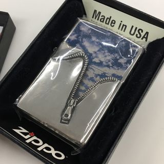 ジッポー(ZIPPO)のZIPPO ZIPPER BLUESKY 青空ジッパー 立体ジッポー(その他)