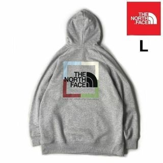 ノースフェイス(THE NORTH FACE) ボックスロゴ パーカー(レディース)の