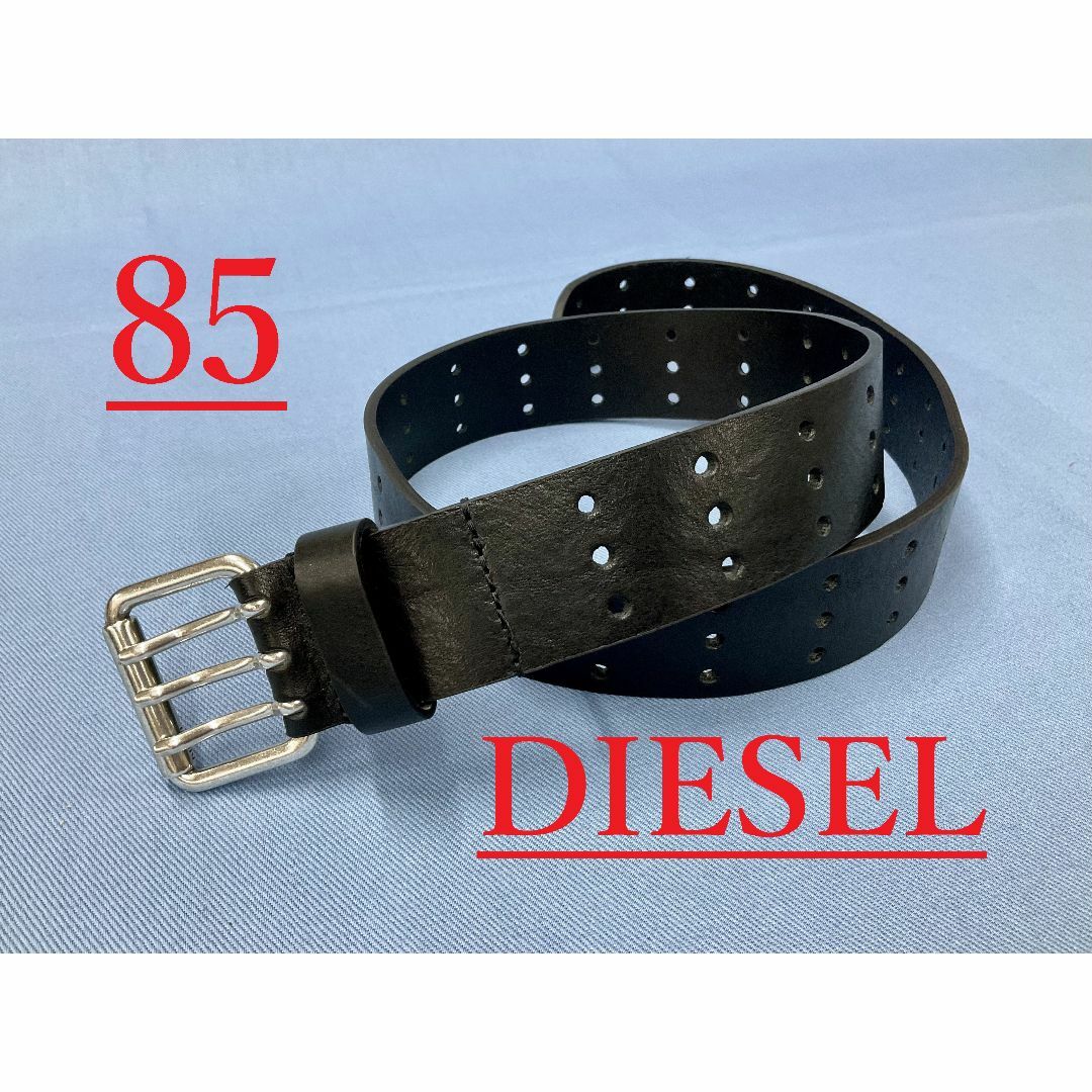 DIESEL - ディーゼル ベルト 2523 サイズ85 ブラック 新品タグ付の通販
