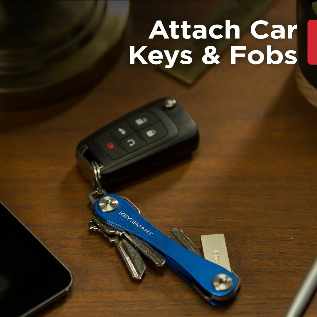 KeySmart（キースマート）コンパクト キー オーガナイザー、鍵 ホルダー、