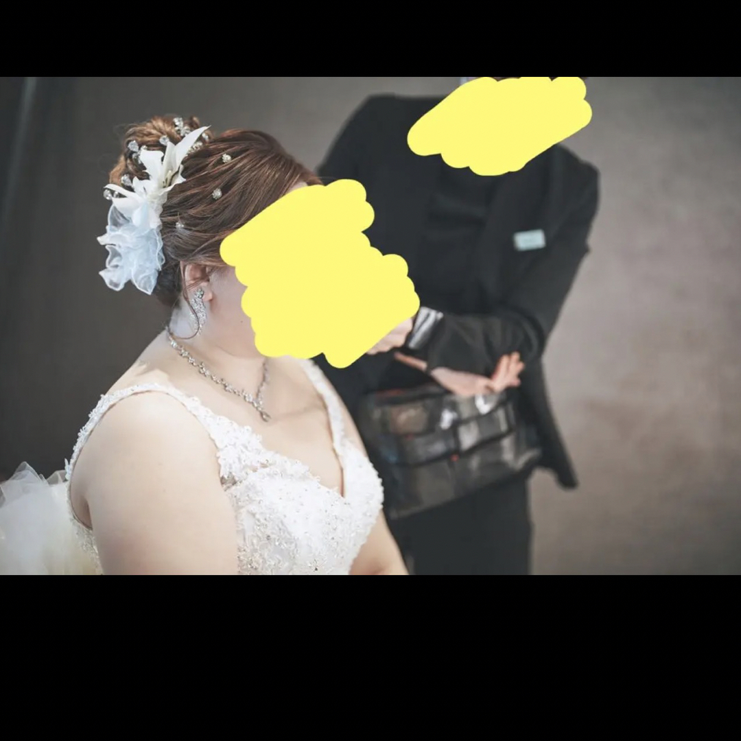 YNS Wedding ウエディングドレス 大きいサイズの通販 by R|ラクマ YNS Wedding ウエディングドレス 大きいサイズの通販 by R|ラクマ