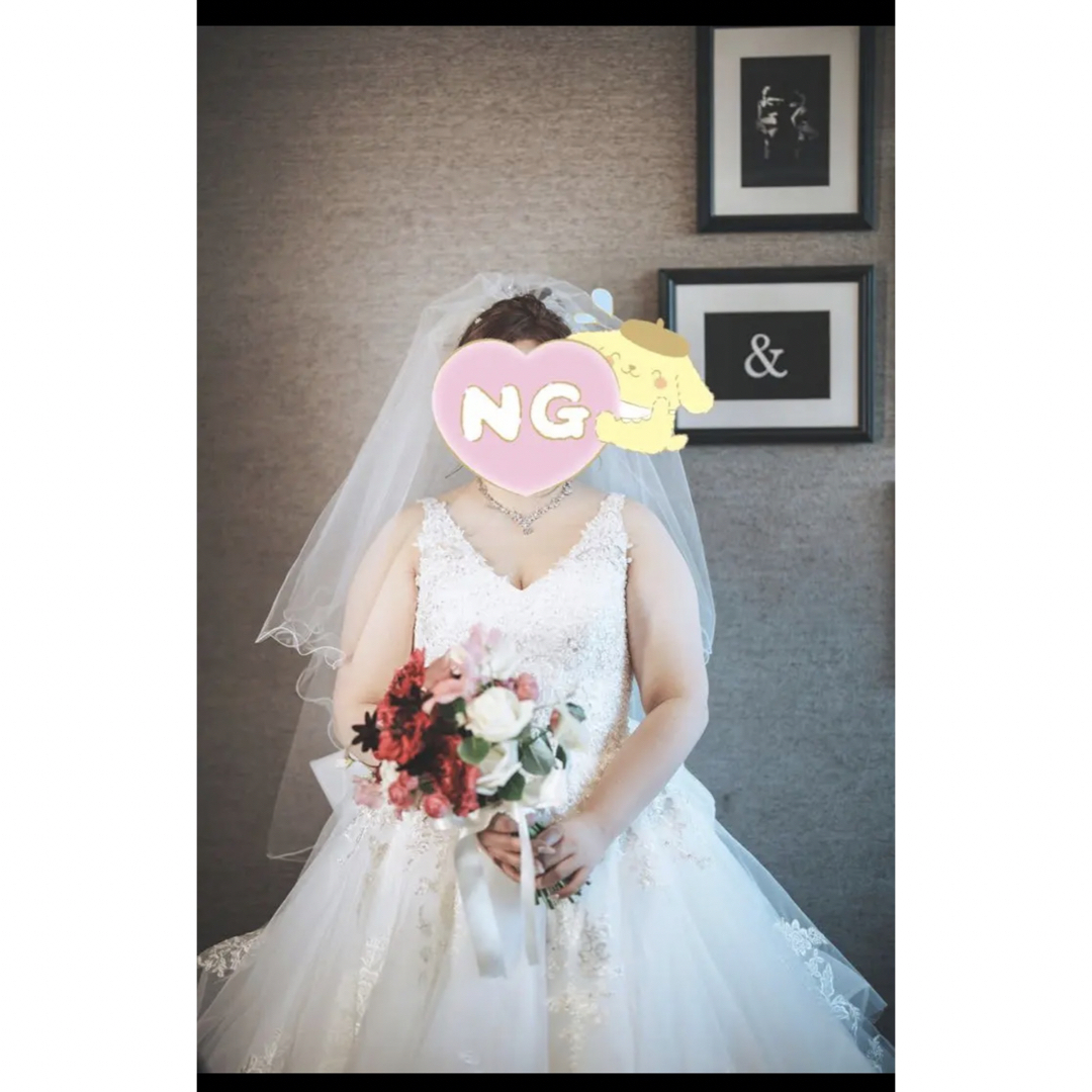 YNS Wedding ウエディングドレス 大きいサイズ | フリマアプリ ラクマ