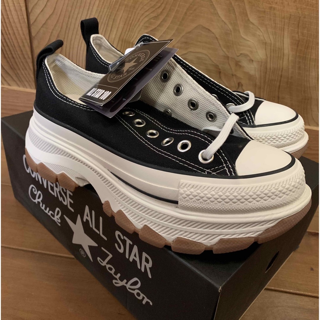 厚底コンバースCONVERSE トレックウェーブ OX 厚底