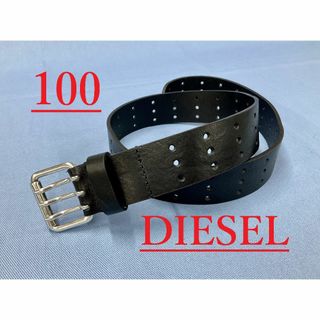 ディーゼル(DIESEL)のディーゼル　ベルト 2523　サイズ100　ブラック　新品　X08139(ベルト)