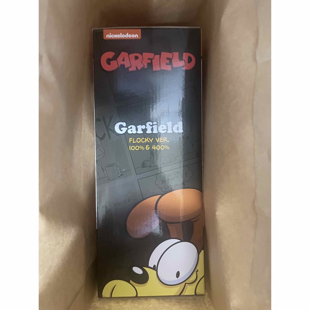 BE@RBRICK GARFIELD Flocky Ver. 100％ 400％