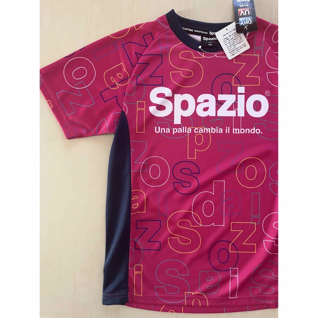 Spazio - 新品タグ付 160cmスパッツィオ SPAZIOサッカーロゴプラシャツ