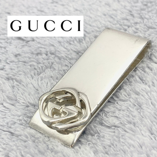 Gucci - 新品仕上 グッチ GUCCI スクエア ロゴ マネークリップ 