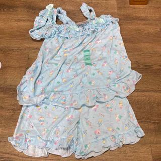 マザウェイズ(motherways)の新品 タグ付 マザウェイズ 夏用 パジャマ 上下セット 140cm(パジャマ)