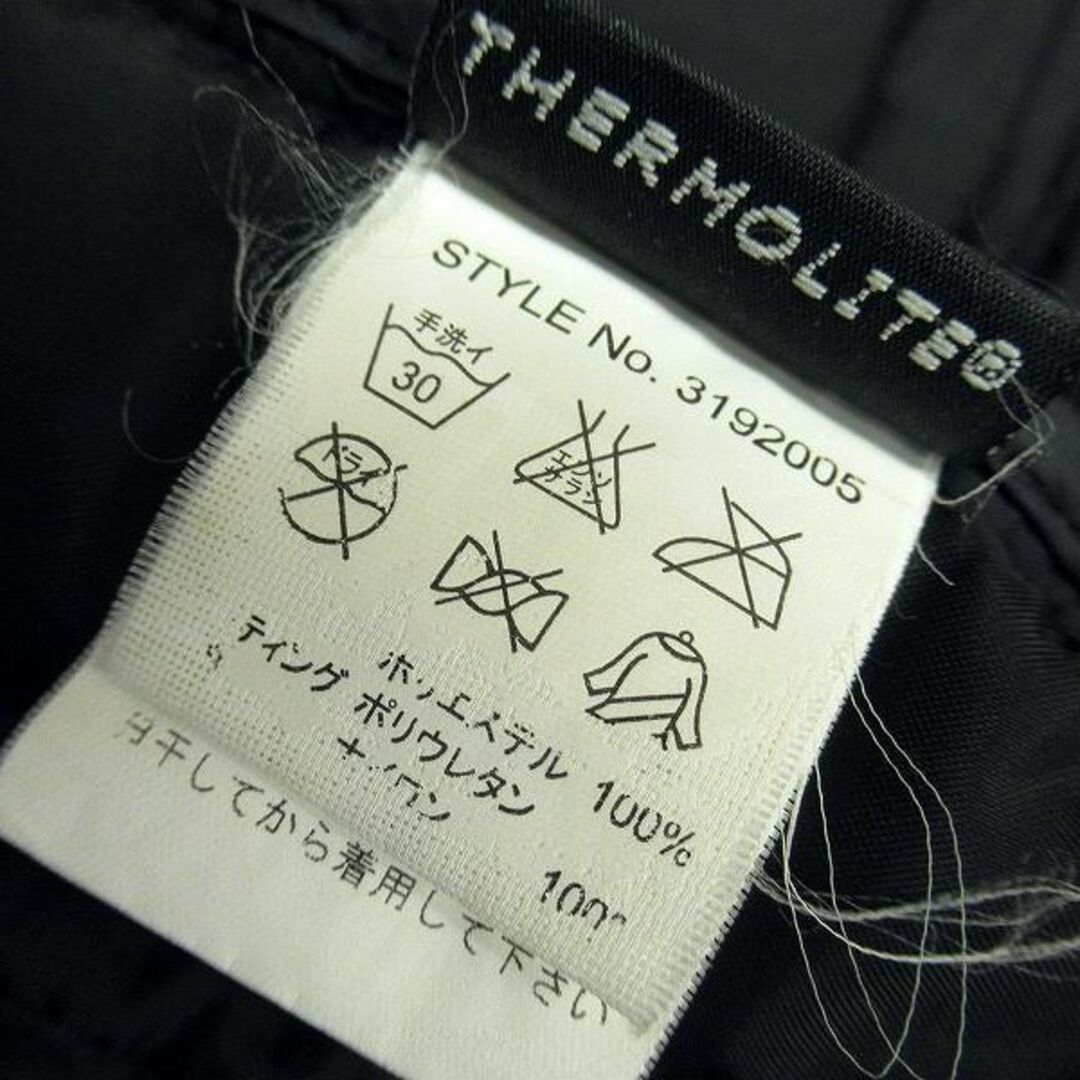 schott(ショット)のショット ロゴ ワッペン付 サーモライト 中綿 レーシング 中綿 ベスト 黒 S メンズのジャケット/アウター(その他)の商品写真