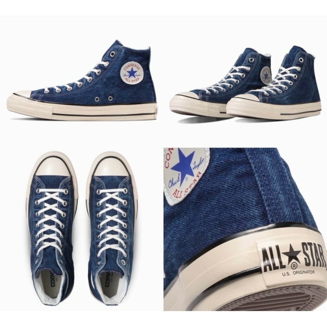 CONVERSE(コンバース)の①★コンバース ALL STAR US AGEDDENIM HI 26.5cm メンズの靴/シューズ(スニーカー)の商品写真