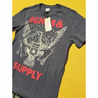 デニムアンドサプライラルフローレン(Denim & Supply Ralph Lauren)のラルフローレン DENIM&SUPPLY Tシャツ M 黒⑤(Tシャツ/カットソー(半袖/袖なし))