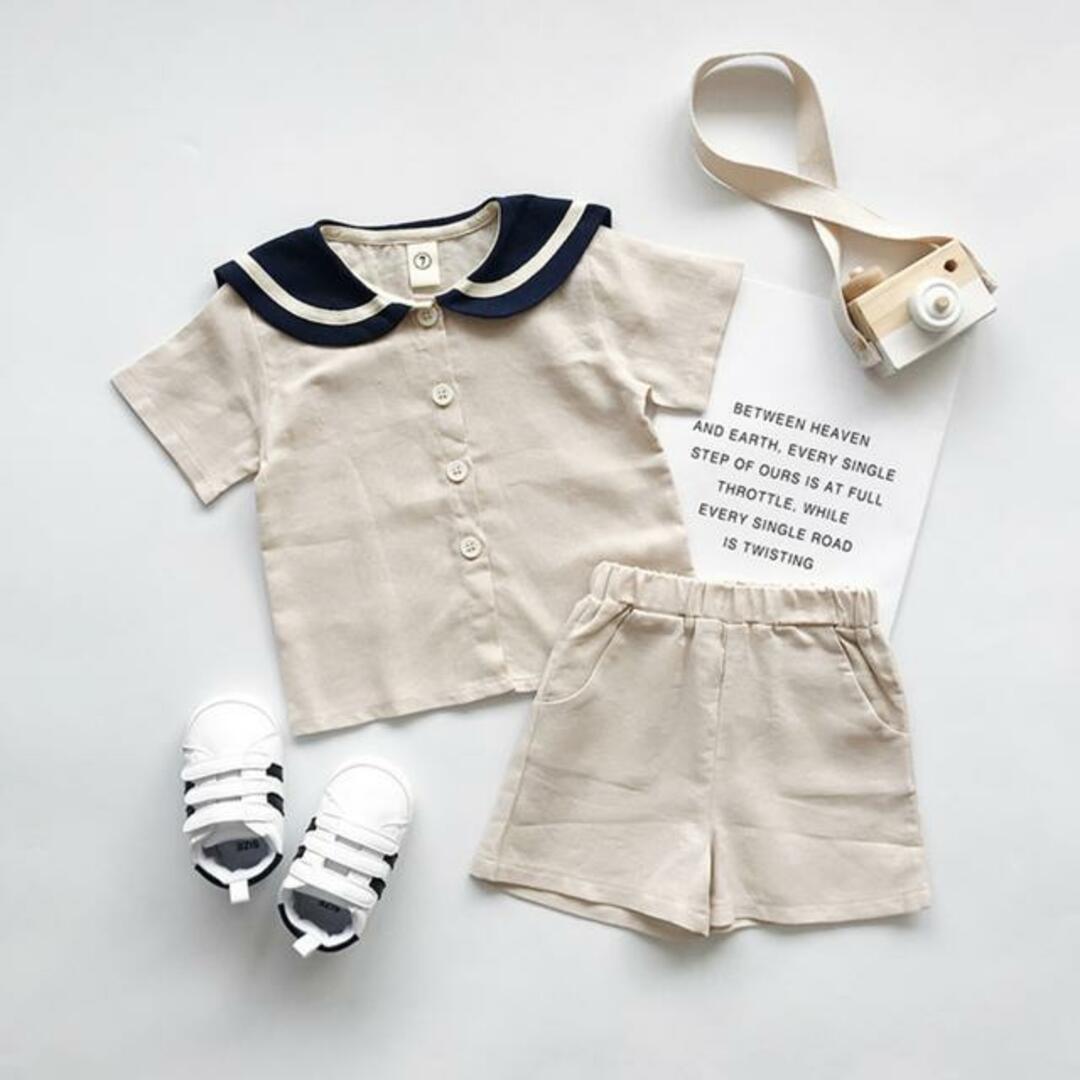 【並行輸入】子供服 セットアップ lycl1003 キッズ/ベビー/マタニティのベビー服(~85cm)(セレモニードレス/スーツ)の商品写真