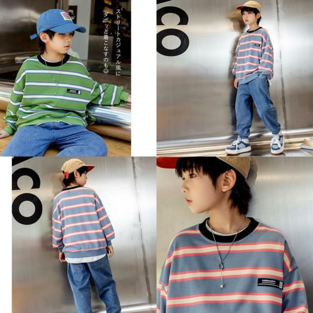 【並行輸入】キッズセットアップ lygreeset2 キッズ/ベビー/マタニティのキッズ服男の子用(90cm~)(その他)の商品写真