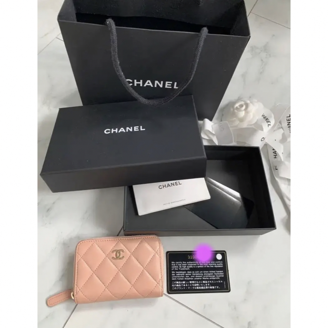 専用です。CHANEL シャネル　ミニウォレット　ラムスキン