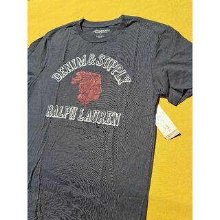 デニムアンドサプライラルフローレン(Denim & Supply Ralph Lauren)のラルフローレン DENIM&SUPPLY Tシャツ S 黒⑥(Tシャツ/カットソー(半袖/袖なし))