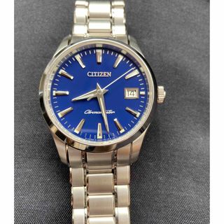 CITIZEN - ザシチズン CTQ57-0954 年差クォーツ ネイビーの通販｜ラクマ