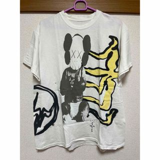 フラグメント(FRAGMENT)のカクタスジャック Kaws フラグメント Aged Yel Tシャツ(Tシャツ/カットソー(半袖/袖なし))