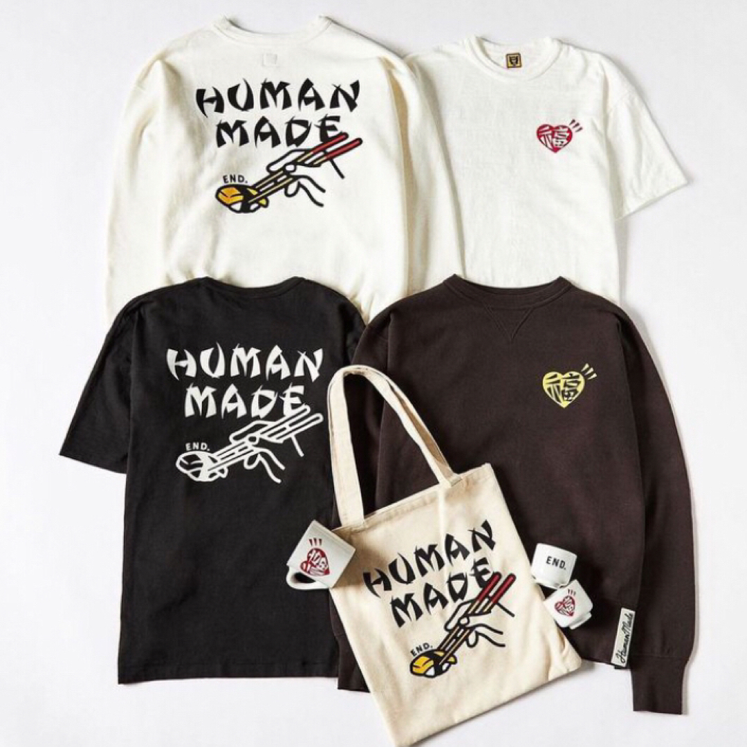 HUMAN MADE(ヒューマンメイド)の23SS HUMAN MADE× END. SUSHI T-shirt 2XL メンズのトップス(Tシャツ/カットソー(半袖/袖なし))の商品写真