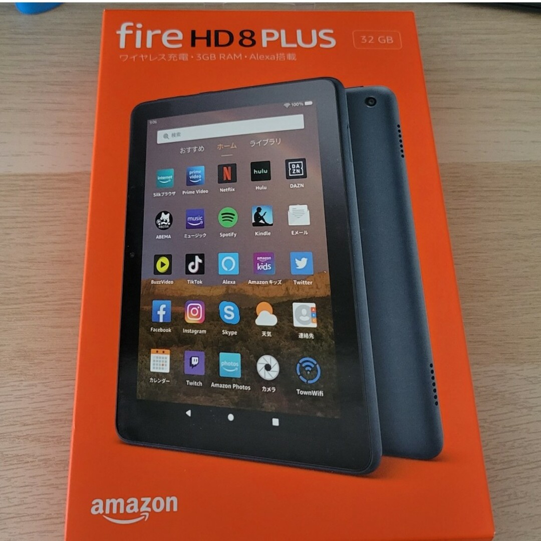 fire HD 8 PLUS 32GB（第10世代）