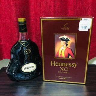 JAs HENNESSY ジャズ ヘネシーXO 金キャップ 1000ml　未開封(ブランデー)