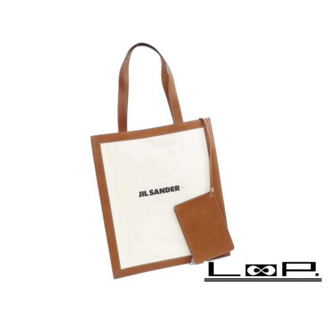 業務用卸値 □ JIL SANDER フラットショッパーL キャンバス トート