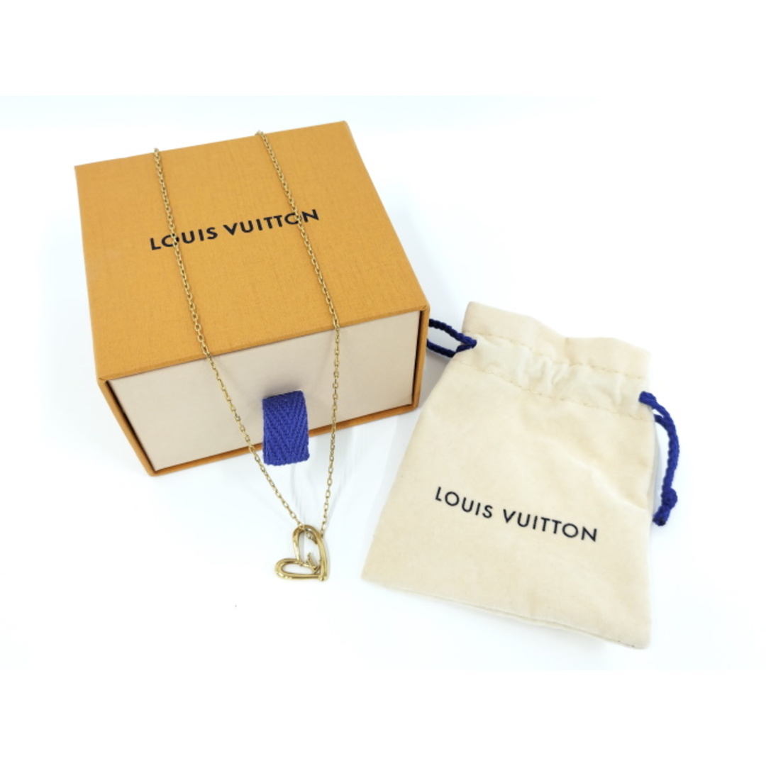 LOUIS VUITTON(ルイヴィトン)のLOUIS VUITTON コリエ ハート フォーリンラブ ネックレス メッキ レディースのアクセサリー(ネックレス)の商品写真